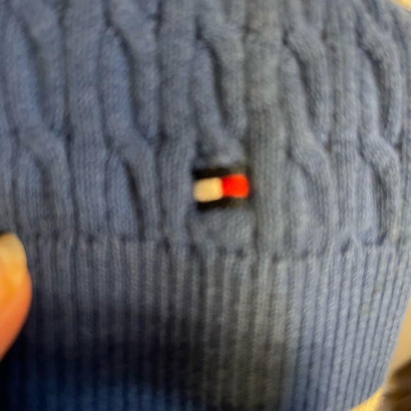 Tommy Hilfiger women’s  Blue Sweater - Picture 2 of 3